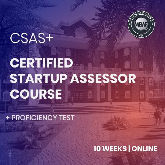 Certified Startup Assessor Course
