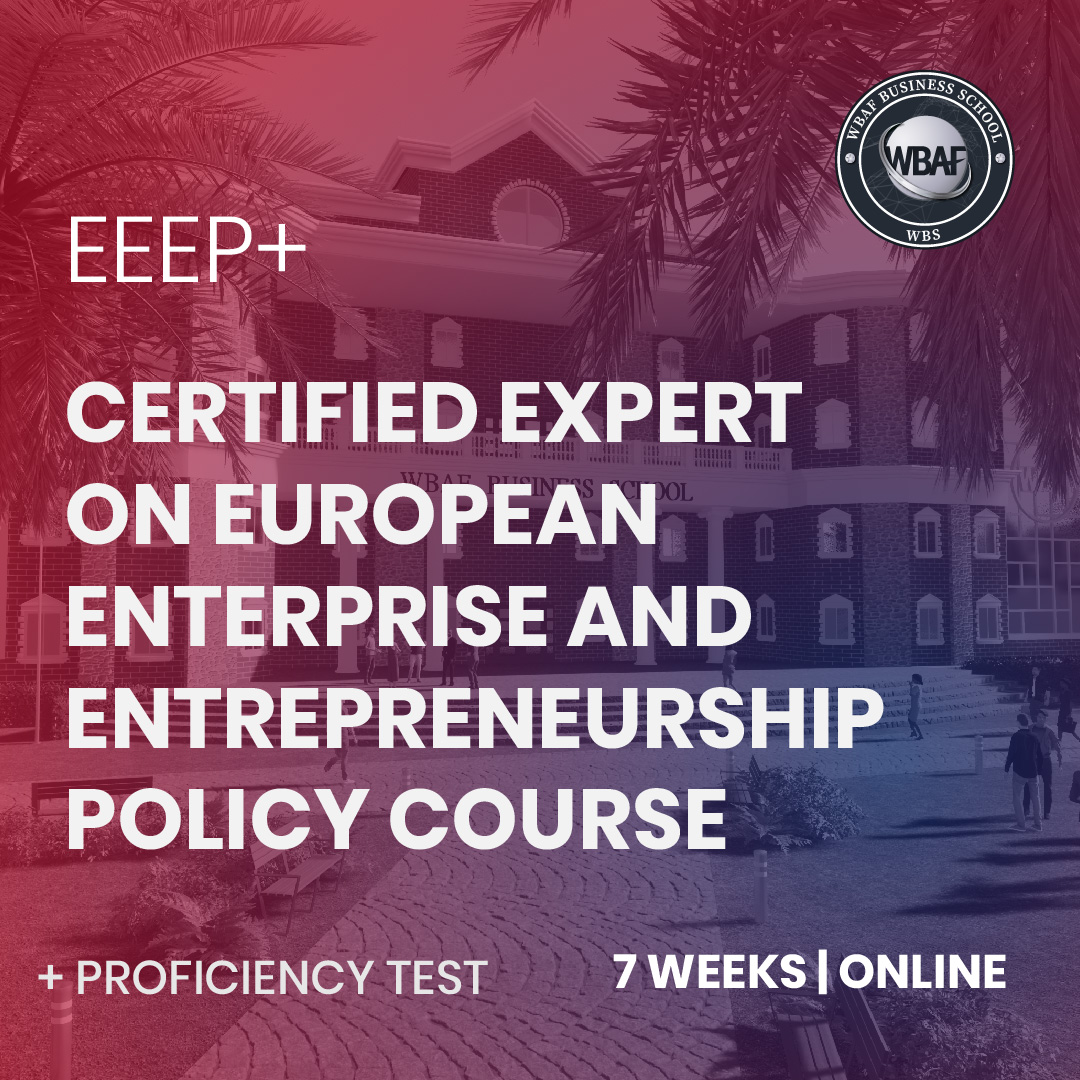 Certified Expert On European Enterprise And Entrepreneurship Policy Course